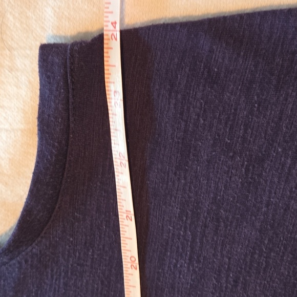 Old Navy Active "Strong Feels Good" Navy Blue Sleeveless Sz. XL Top - Picture 6 of 8